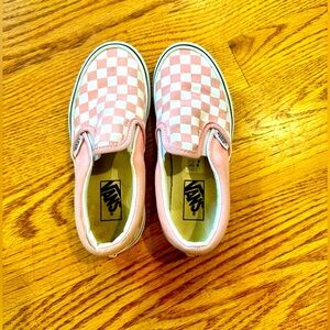 Vans - Kids Classic Slip-On Checkerboard Shoes